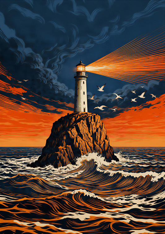 Lighthouse Sunset
