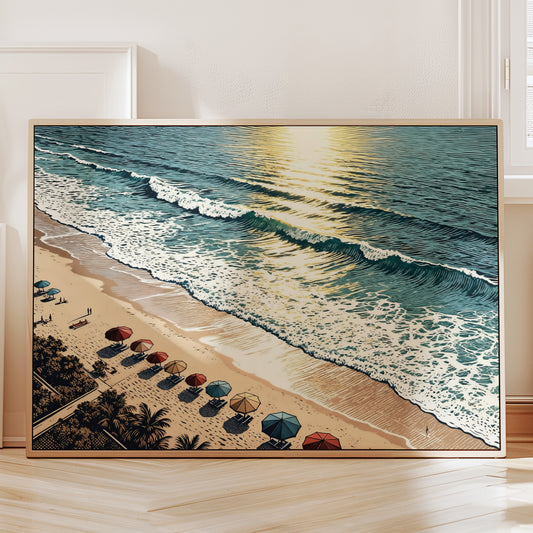 Sunny Vintage Beach