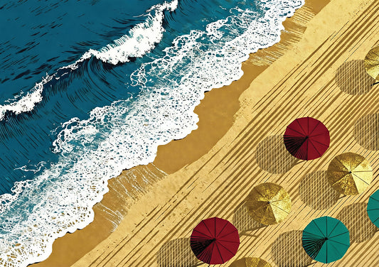 Plage Océan Vintage