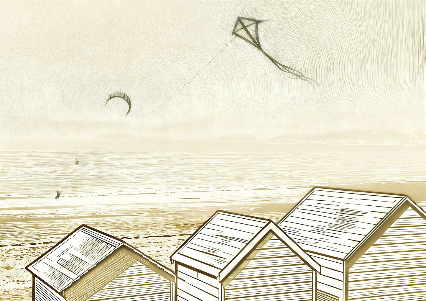 Seaside Beach Ivory Cabins