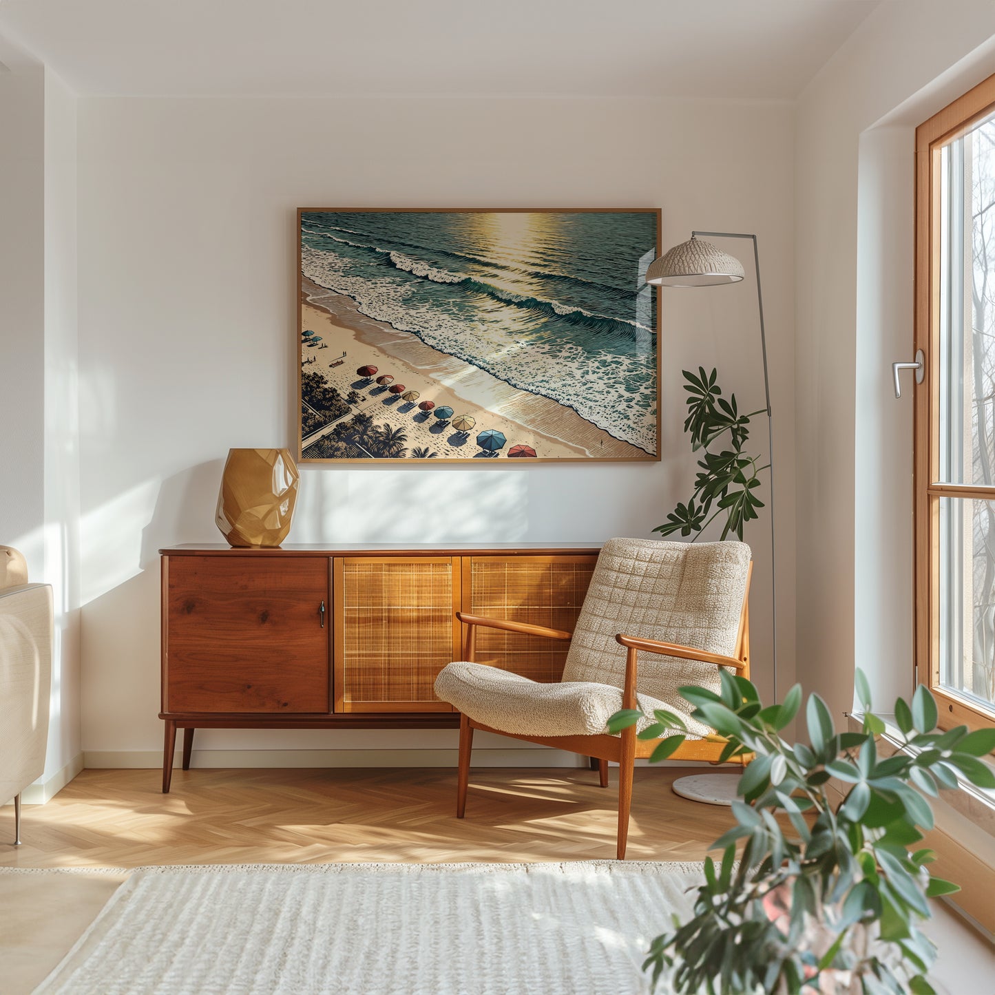 Sunny Vintage Beach