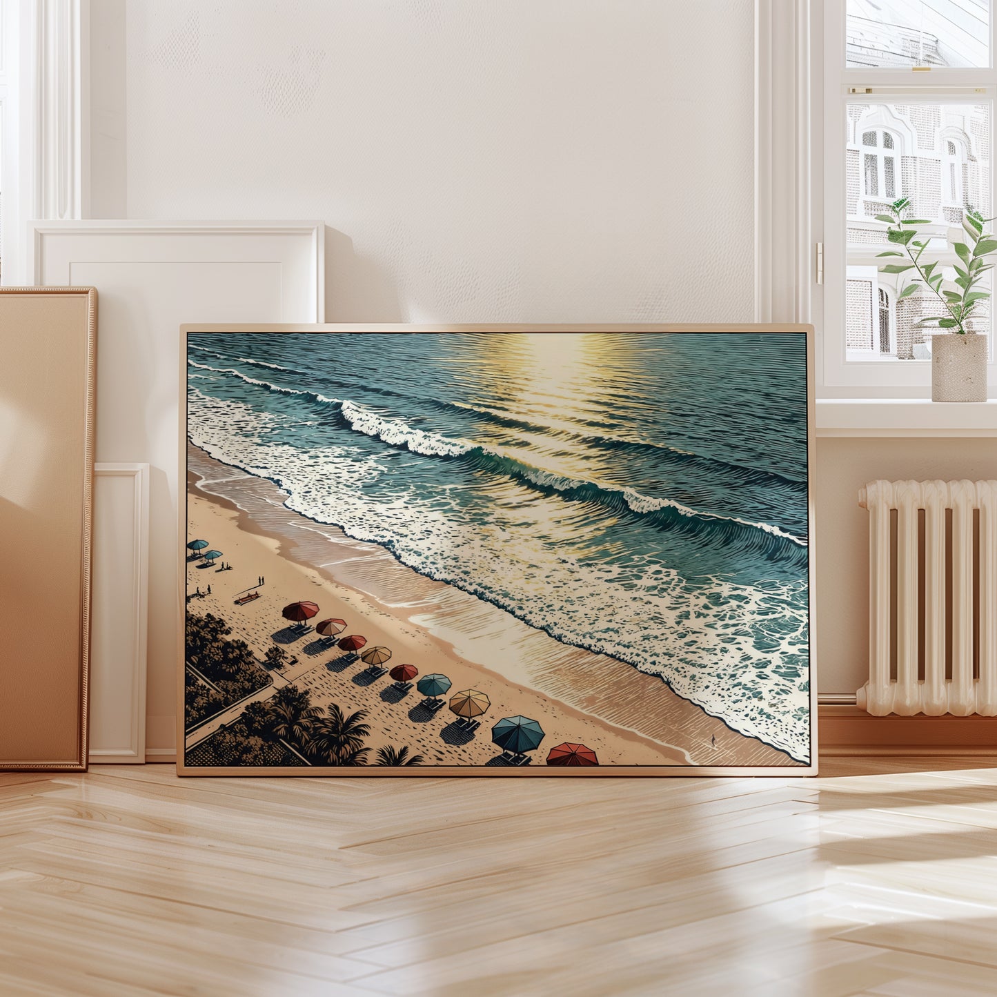Sunny Vintage Beach