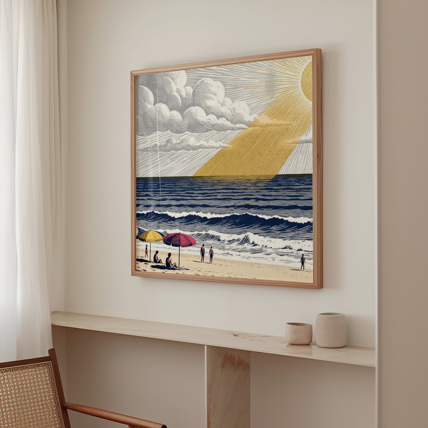 Sunlit Waves