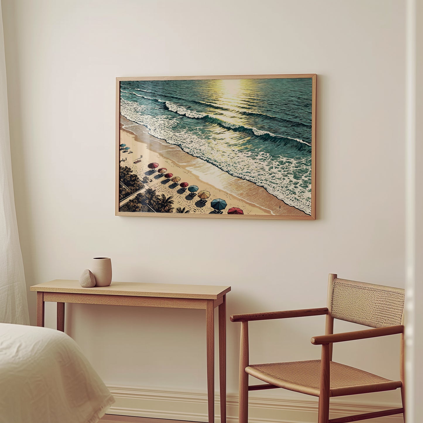 Sunny Vintage Beach