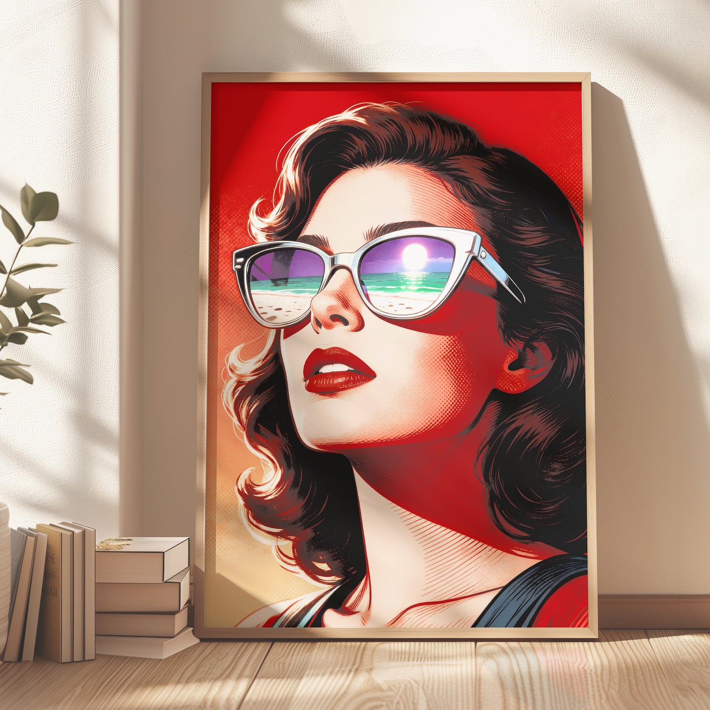 Women's Pop Art Sunglasses