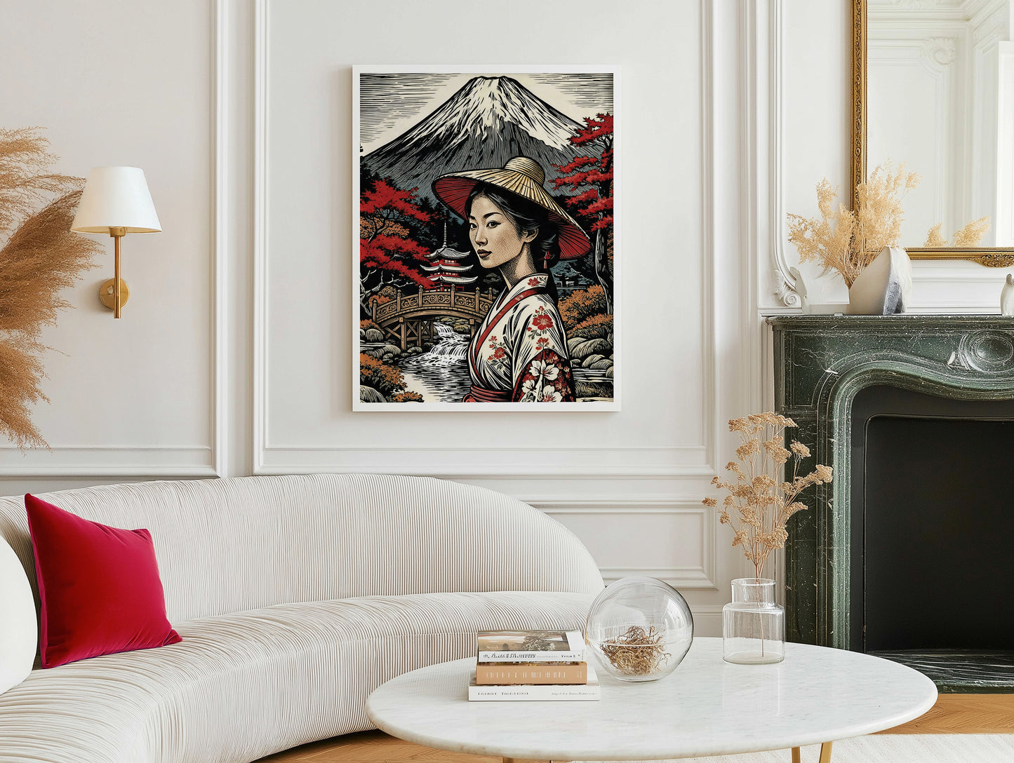 Geisha kimono, Autumn Parc