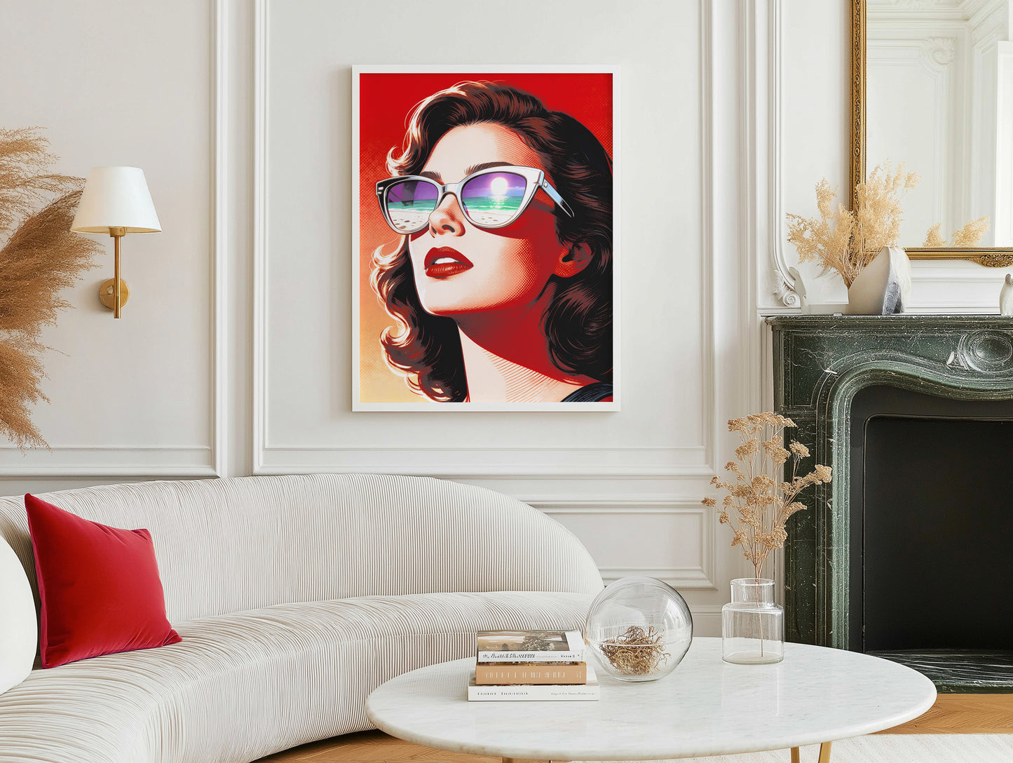 Women's Pop Art Sunglasses