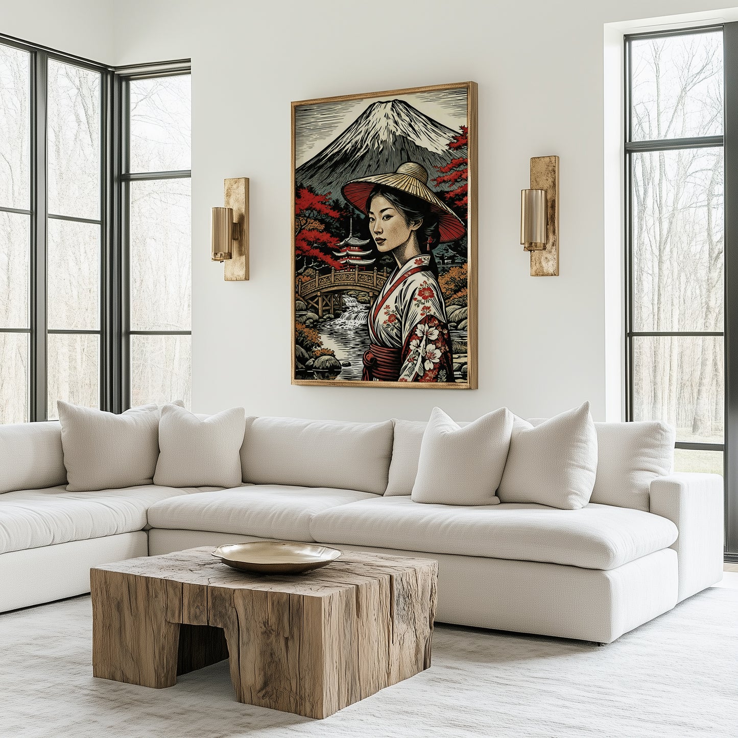 Geisha kimono, Autumn Parc