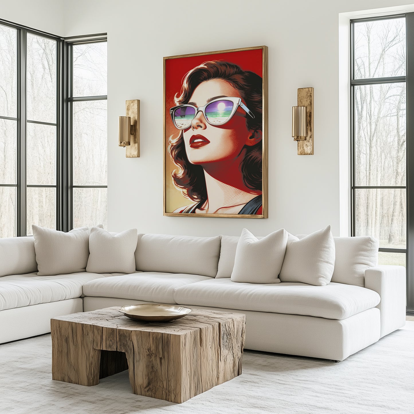 Women's Pop Art Sunglasses
