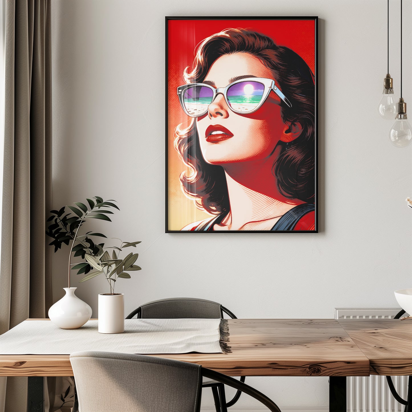 Women's Pop Art Sunglasses