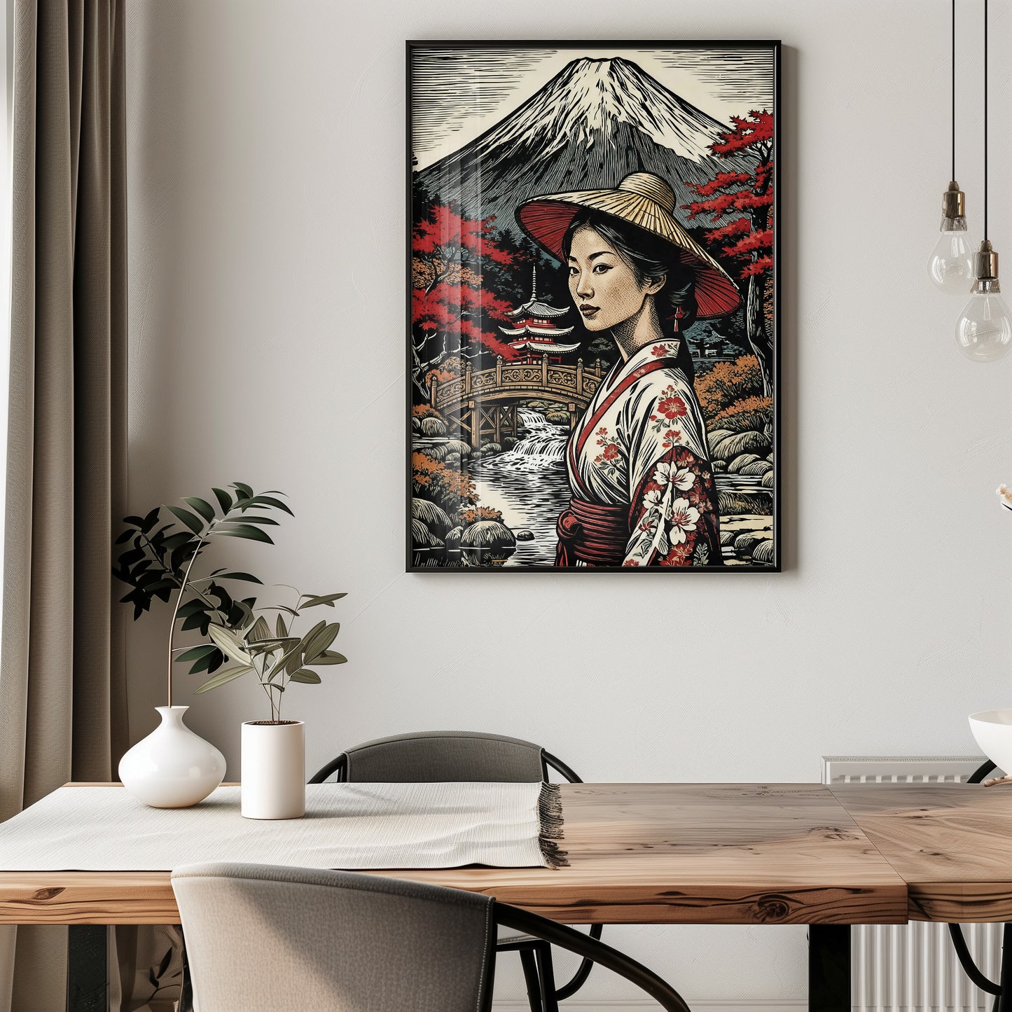 Geisha kimono, Autumn Parc